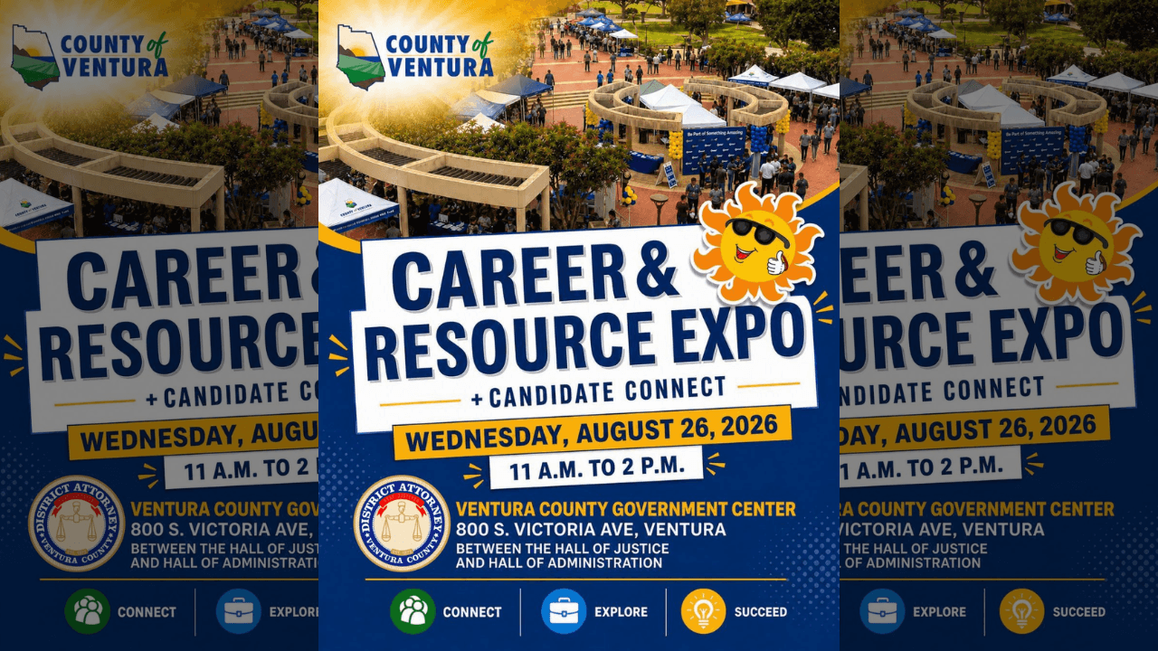 Ventura County District Attorney's Office to Participate in 2026 County Career & Resource Expo
